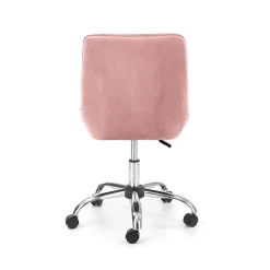 Garnero Arredamenti Sedia per scrivania ragazzi in velluto Randy Rosa Online