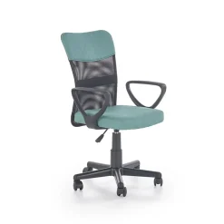 Garnero Arredamenti Sedia per scrivania ragazzi con ruote in tessuto grigio verde Rodry Grigio - Verde Clearance