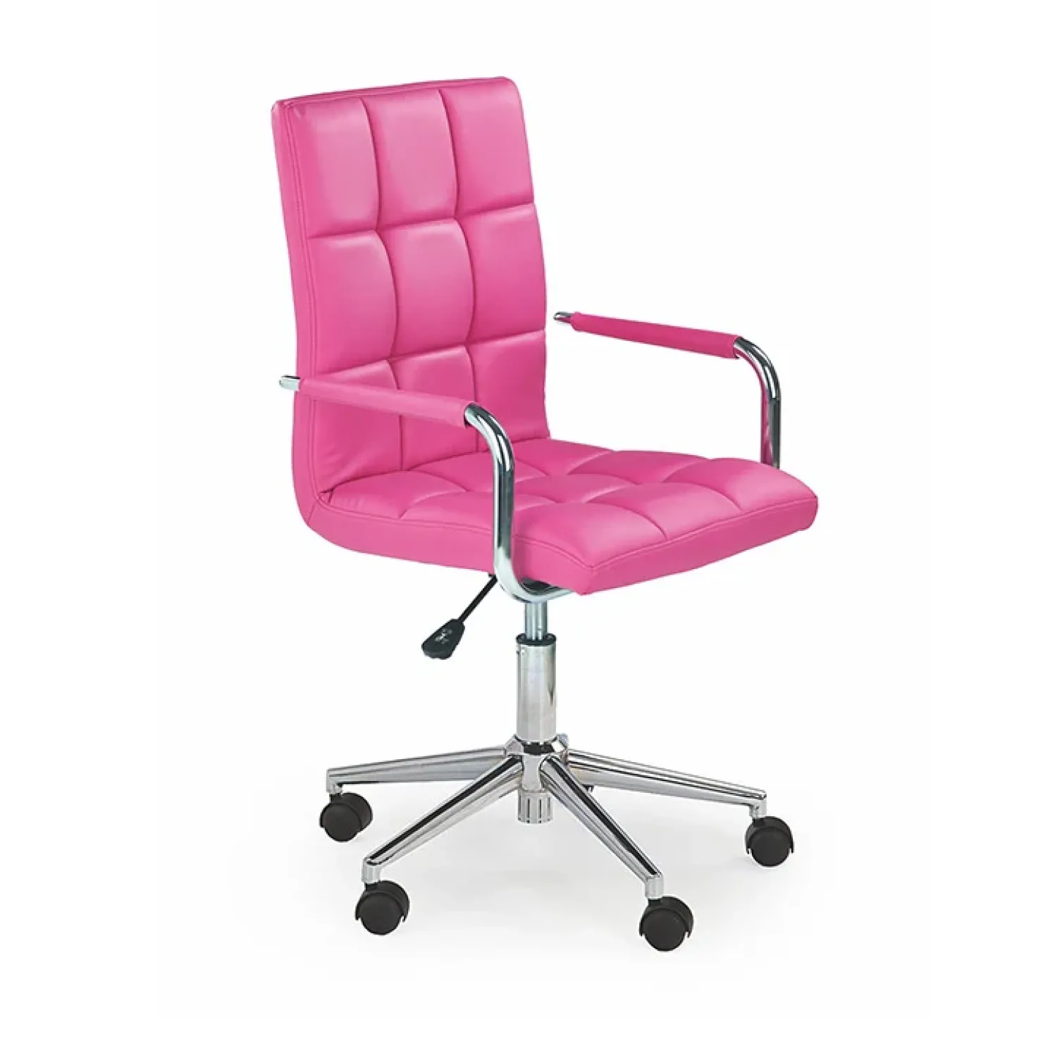 Garnero Arredamenti Sedia per scrivania ragazzi in ecopelle Holly Fucsia Discount