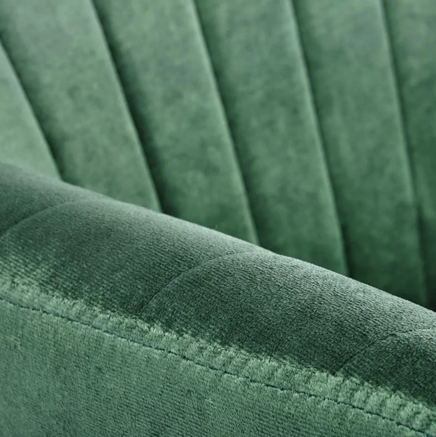 Garnero Arredamenti Sedia sala da pranzo con braccioli in tessuto velluto scuro Slash Verde Online