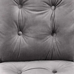 Garnero Arredamenti Sedia ufficio con ruote e braccioli in tessuto grigio Gennara Clearance