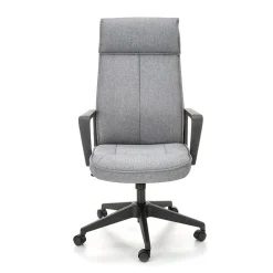 Garnero Arredamenti Sedia ufficio con ruote in tessuto grigio Caietana Discount