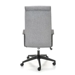 Garnero Arredamenti Sedia ufficio con ruote in tessuto grigio Caietana Discount