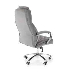 Garnero Arredamenti Sedia ufficio con ruote regolabile in velluto grigio Argor Hot