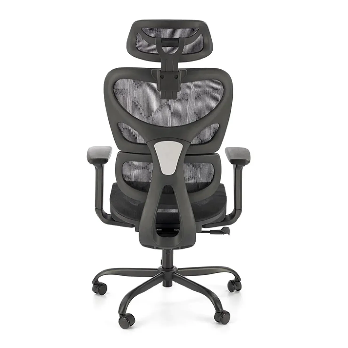 Garnero Arredamenti Sedia ufficio con ruote regolabile in tessuto nero Ferarra Sale