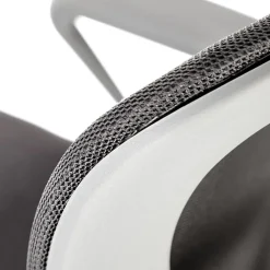 Garnero Arredamenti Sedia ufficio girevole regolabile in tessuto Dalia Grigio Clearance