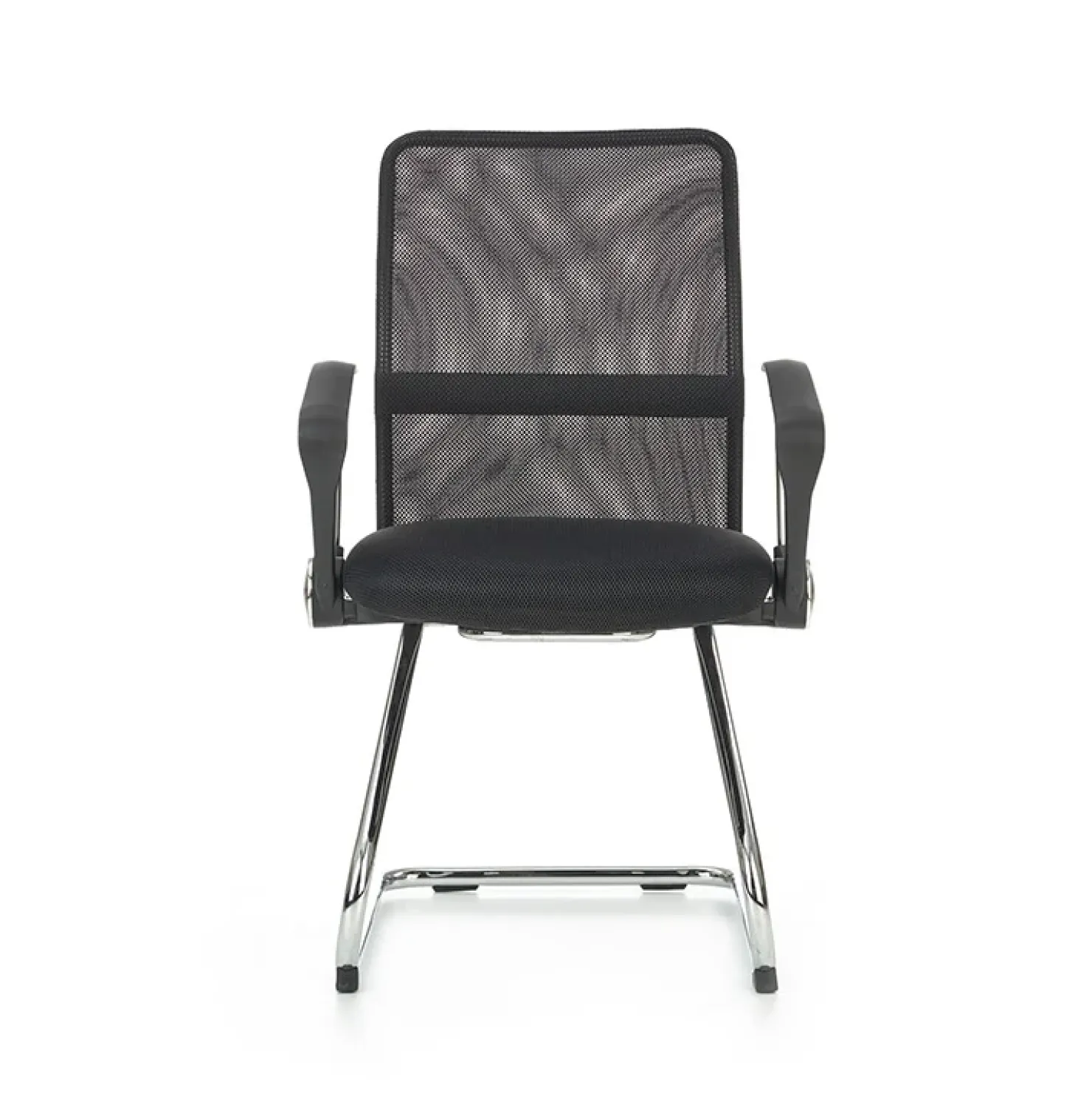 Garnero Arredamenti Sedia ufficio moderna con braccioli in tessuto nera Juno Discount