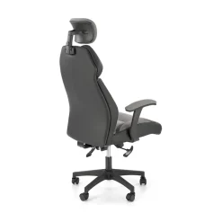 Garnero Arredamenti Sedia ufficio regolabile in tessuto ed ecopelle grigio nero Verissima Sale