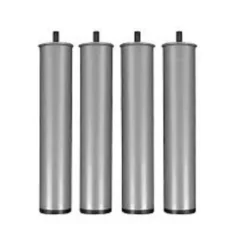 Garnero Arredamenti Set 4 piedini in metallo 30cm per Malta,Venere, Venice Best