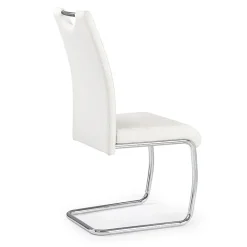 Garnero Arredamenti Set 4 sedie da pranzo in ecopelle Deva Bianco Best