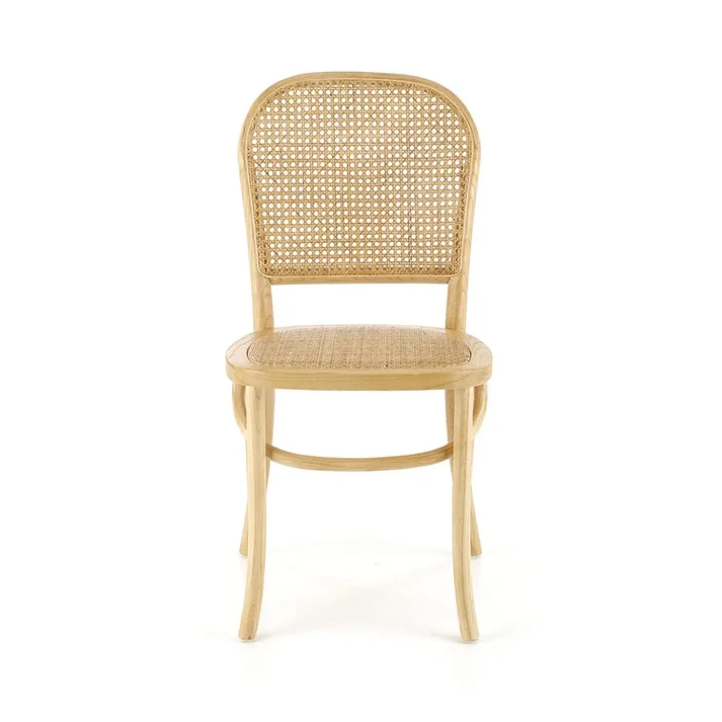 Garnero Arredamenti Set 2 sedie da pranzo in rattan naturale Ivory Online