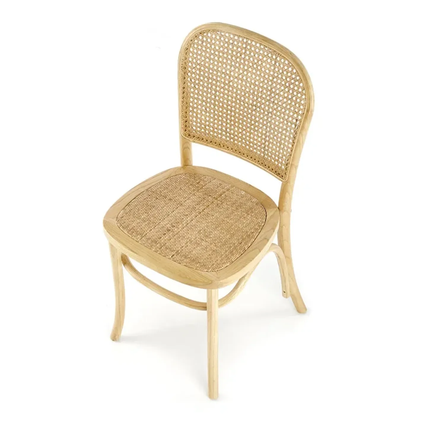 Garnero Arredamenti Set 2 sedie da pranzo in rattan naturale Ivory Online