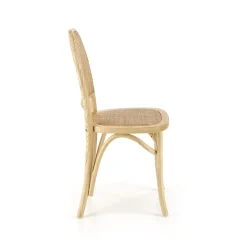 Garnero Arredamenti Set 2 sedie da pranzo in rattan naturale Ivory Online