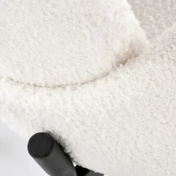 Garnero Arredamenti Set 2 sedie da pranzo in tessuto crema Doras Clearance