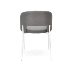 Garnero Arredamenti Set 2 sedie da pranzo in tessuto grigio Turbo Best