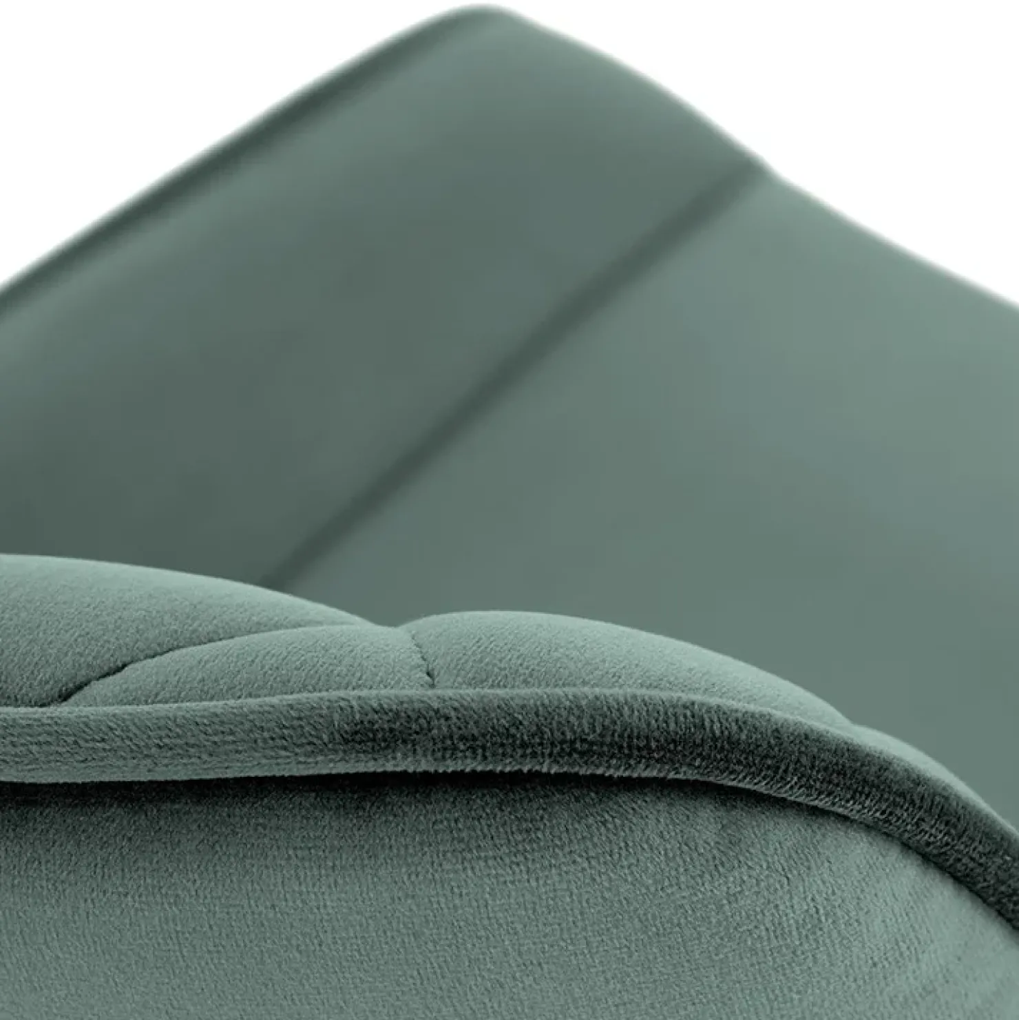 Garnero Arredamenti Set 2 sedie da pranzo in velluto verde scuro nero Balboa Clearance