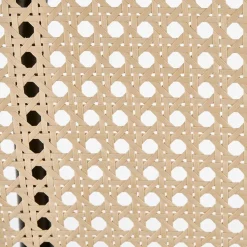 Garnero Arredamenti Set 2 sedie da soggiorno in rattan e velluto Paulie Grigio Online