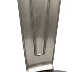 Garnero Arredamenti Set 2 sedie in metallo impilabili grigio laccato Lix Argento Clearance