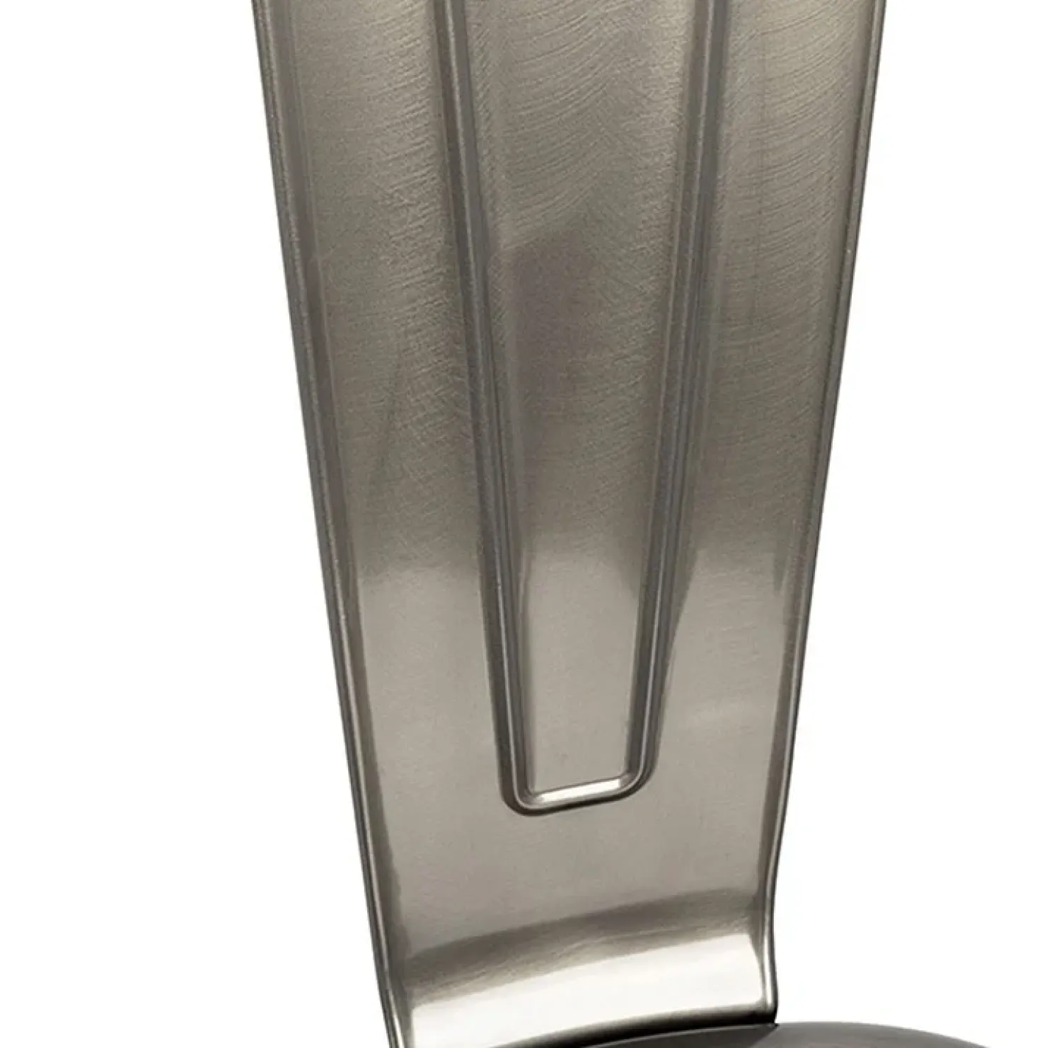 Garnero Arredamenti Set 2 sedie in metallo impilabili grigio laccato Lix Argento Clearance