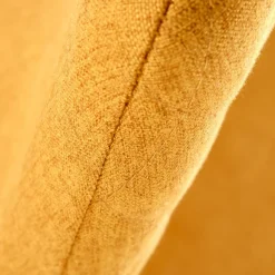 Garnero Arredamenti Set 4 sedie sala moderne in tessuto Corvo Senape