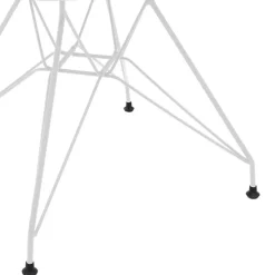 Garnero Arredamenti Set 4 sedie soggiorno moderne industrial metallo bianco Next