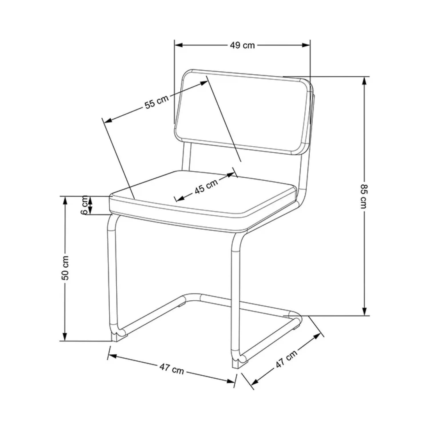 Garnero Arredamenti Set 4 sedie soggiorno moderne in velluto acciaio Vader Grigio Outlet