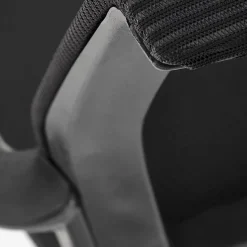 Garnero Arredamenti Set 4 sedie soggiorno moderne in tessuto nero Precious Sale