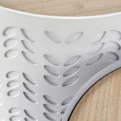 Garnero Arredamenti Set 2 tavolini da salotto rotondi bianchi opaco grigio Ennis Sale