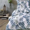 Garnero Arredamenti Set copripiumino singolo e federa 140x200cm verde blu Himba Outlet