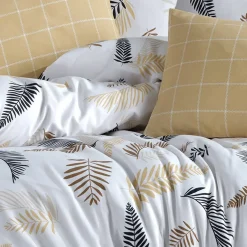 Garnero Arredamenti Set copripiumino singolo e federa 140x200cm beige Ingrid Online