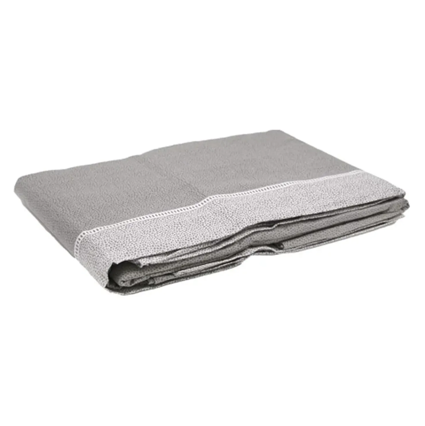 Garnero Arredamenti Set lenzuola letto singolo in cotone grigio Freedom Discount