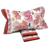 Garnero Arredamenti Set lenzuola letto singolo in cotone fondale marino rosso Fish Outlet
