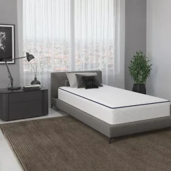 Garnero Arredamenti Set materasso singolo con rete a doghe 90x200cm Elisir Gihome® Outlet