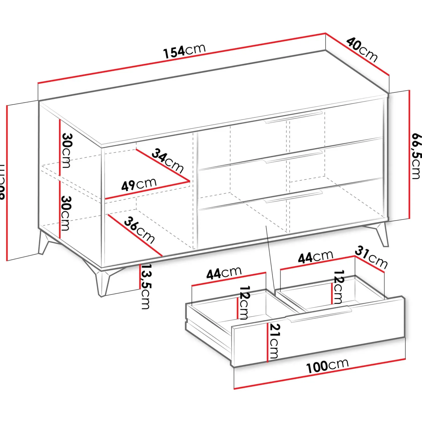 Garnero Arredamenti Set mobili soggiorno completo beige frontali serigrafati Miriam 1 Best
