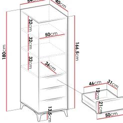 Garnero Arredamenti Set mobili soggiorno completo beige frontali serigrafati Miriam 1 Best
