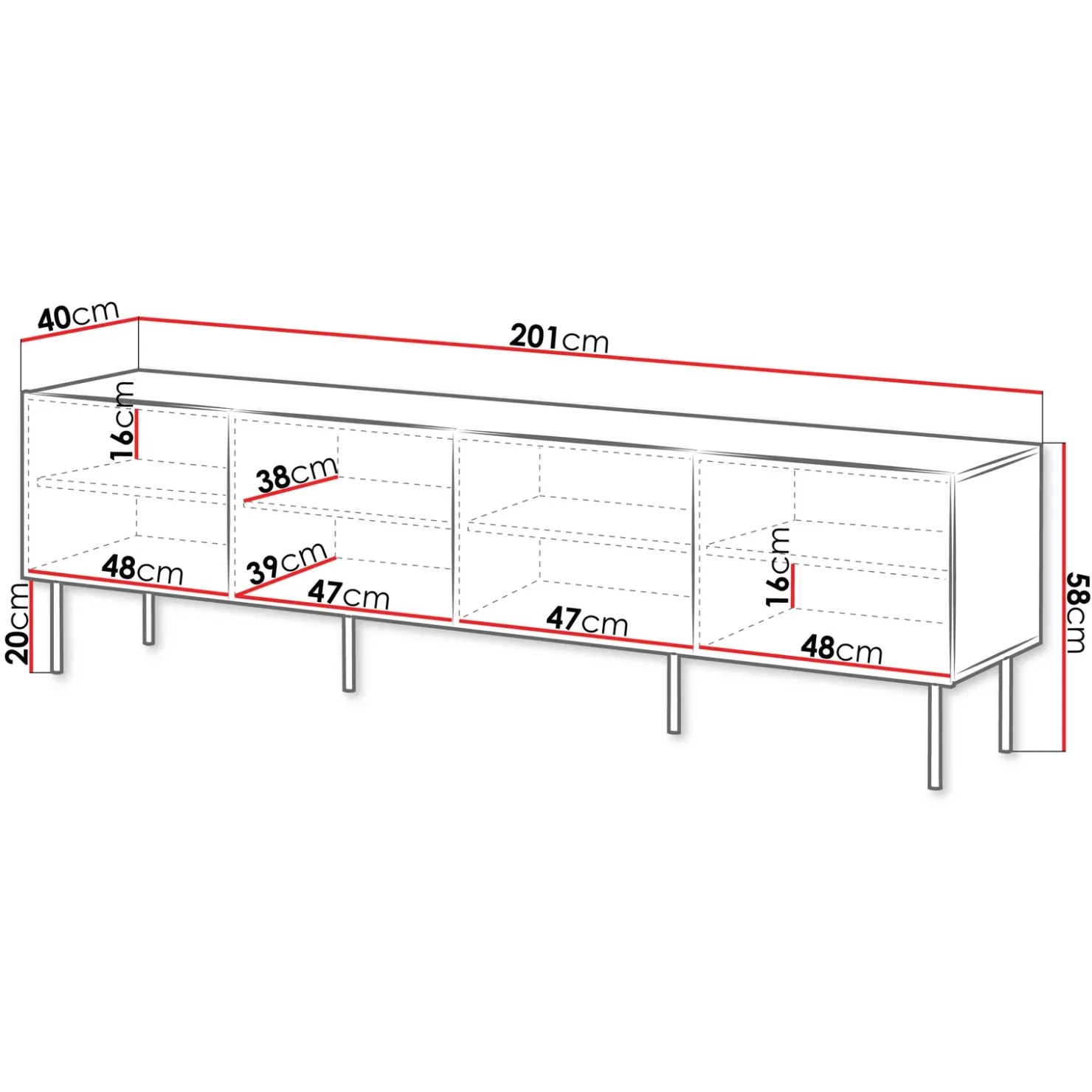 Garnero Arredamenti Set mobili soggiorno completo noce cannettato Gabiot Discount