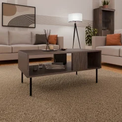 Garnero Arredamenti Set mobili soggiorno completo noce cannettato Gabiot Discount