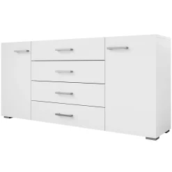 Garnero Arredamenti Set mobili soggiorno completo design moderno bianco Pastello Clearance