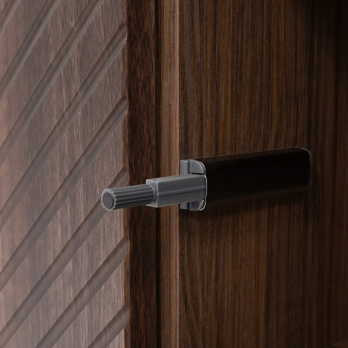 Garnero Arredamenti Set mobili soggiorno completo noce scuro con frontali serigrafati Savanna Outlet