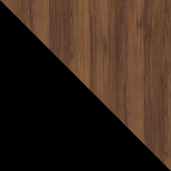 Garnero Arredamenti Set mobili soggiorno completo moderno noce nero Wild Noce - Nero opaco Best