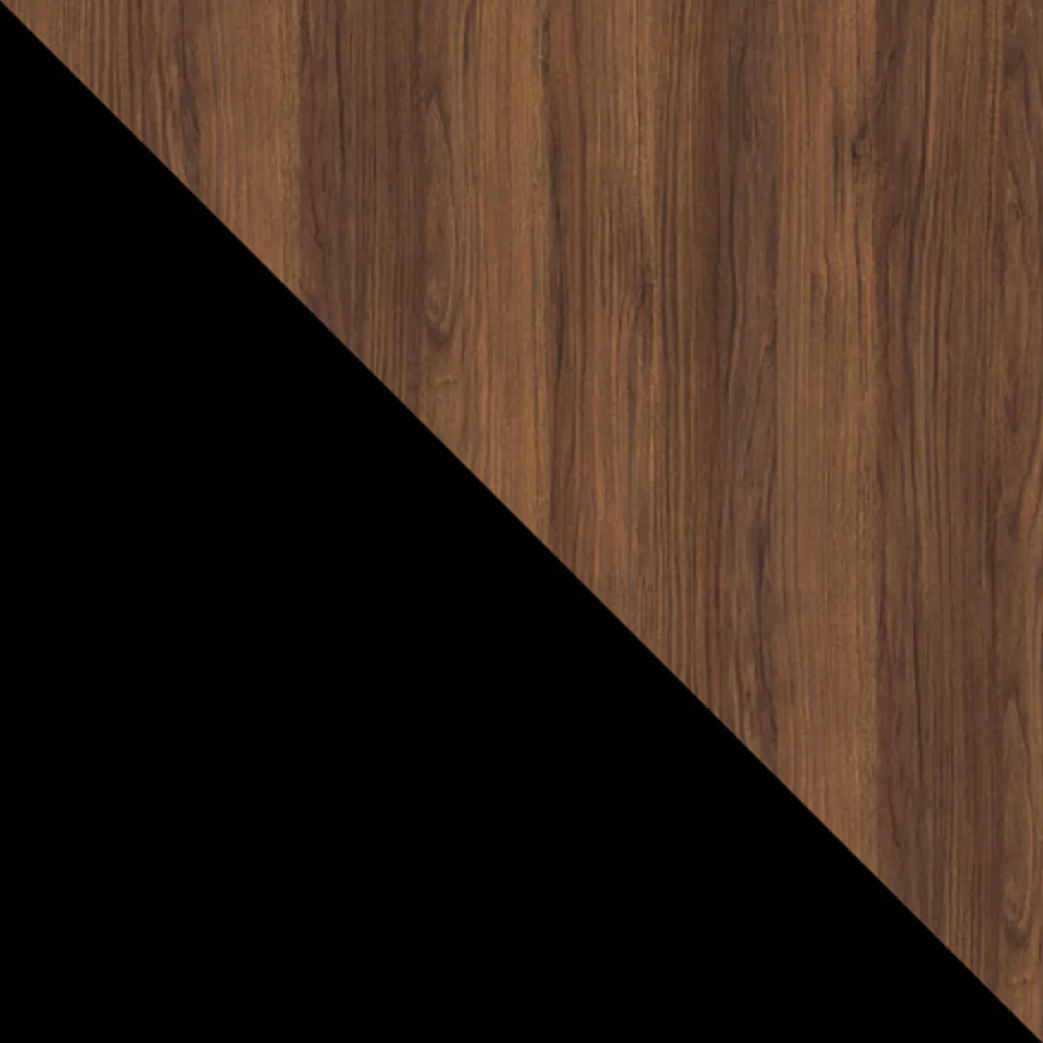 Garnero Arredamenti Set mobili soggiorno completo moderno noce nero Wild Noce - Nero opaco Best