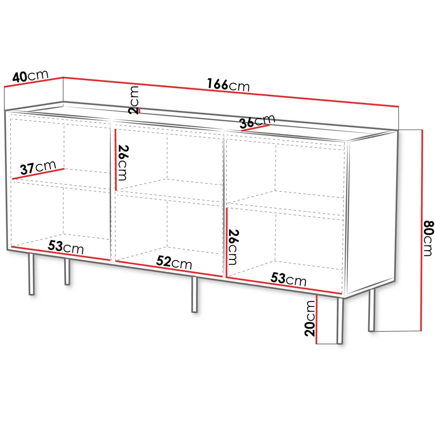 Garnero Arredamenti Set mobili soggiorno completo Daniele Beige Discount