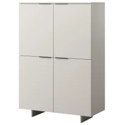 Garnero Arredamenti Set mobili soggiorno completo grigio Stone Discount