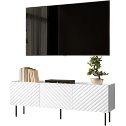 Garnero Arredamenti Set mobili soggiorno completo bianco Daniele Bianco Opaco Hot