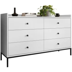 Garnero Arredamenti Set mobili soggiorno completo design moderno bianco Pollon Discount