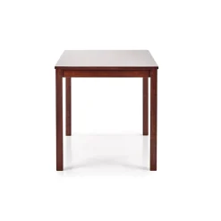 Garnero Arredamenti Set tavolo moderno 110x72cm + 4 sedie rovere scuro Lunelle Best