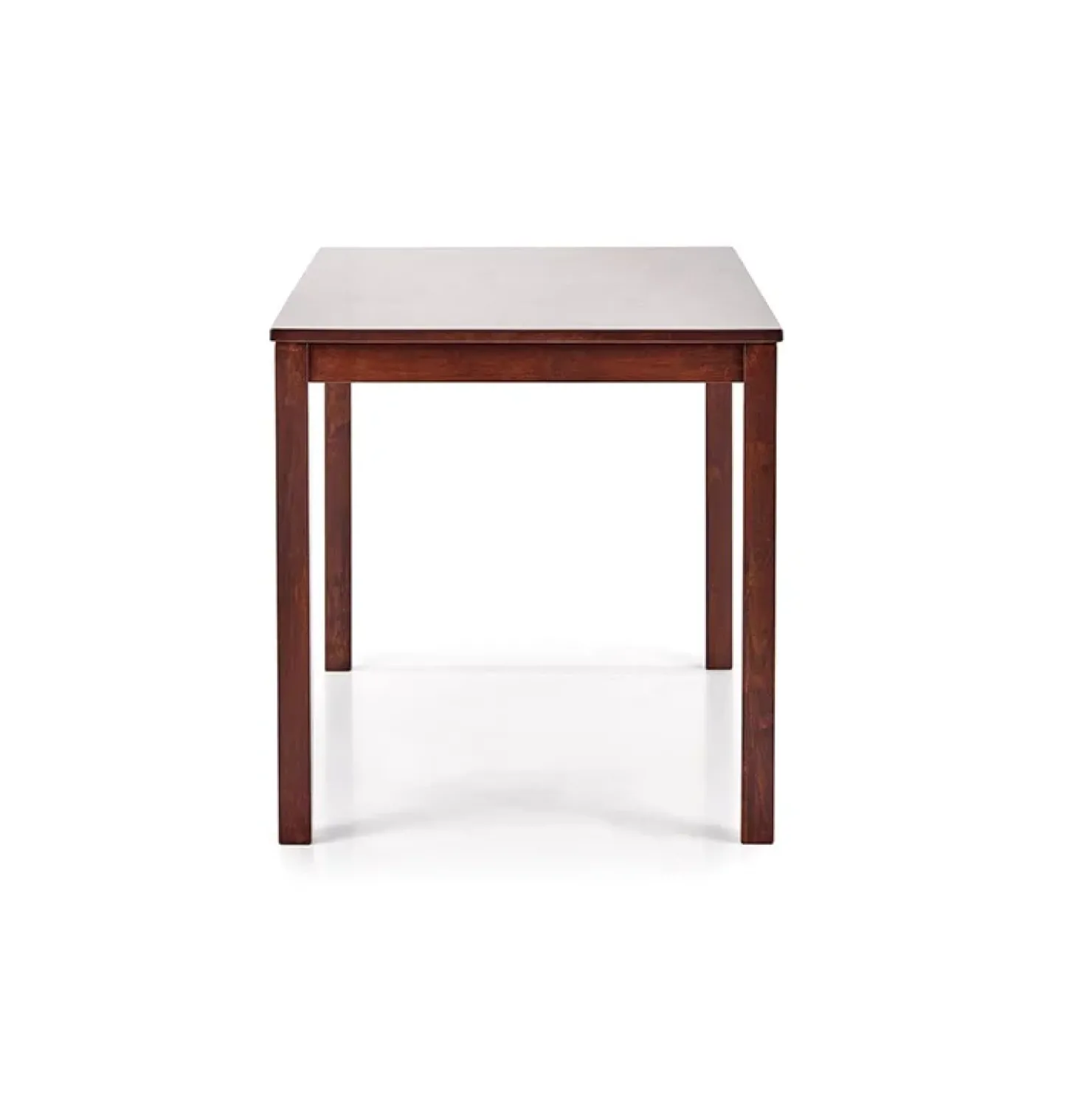 Garnero Arredamenti Set tavolo moderno 110x72cm + 4 sedie rovere scuro Lunelle Best