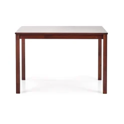 Garnero Arredamenti Set tavolo moderno 110x72cm + 4 sedie rovere scuro Lunelle Best