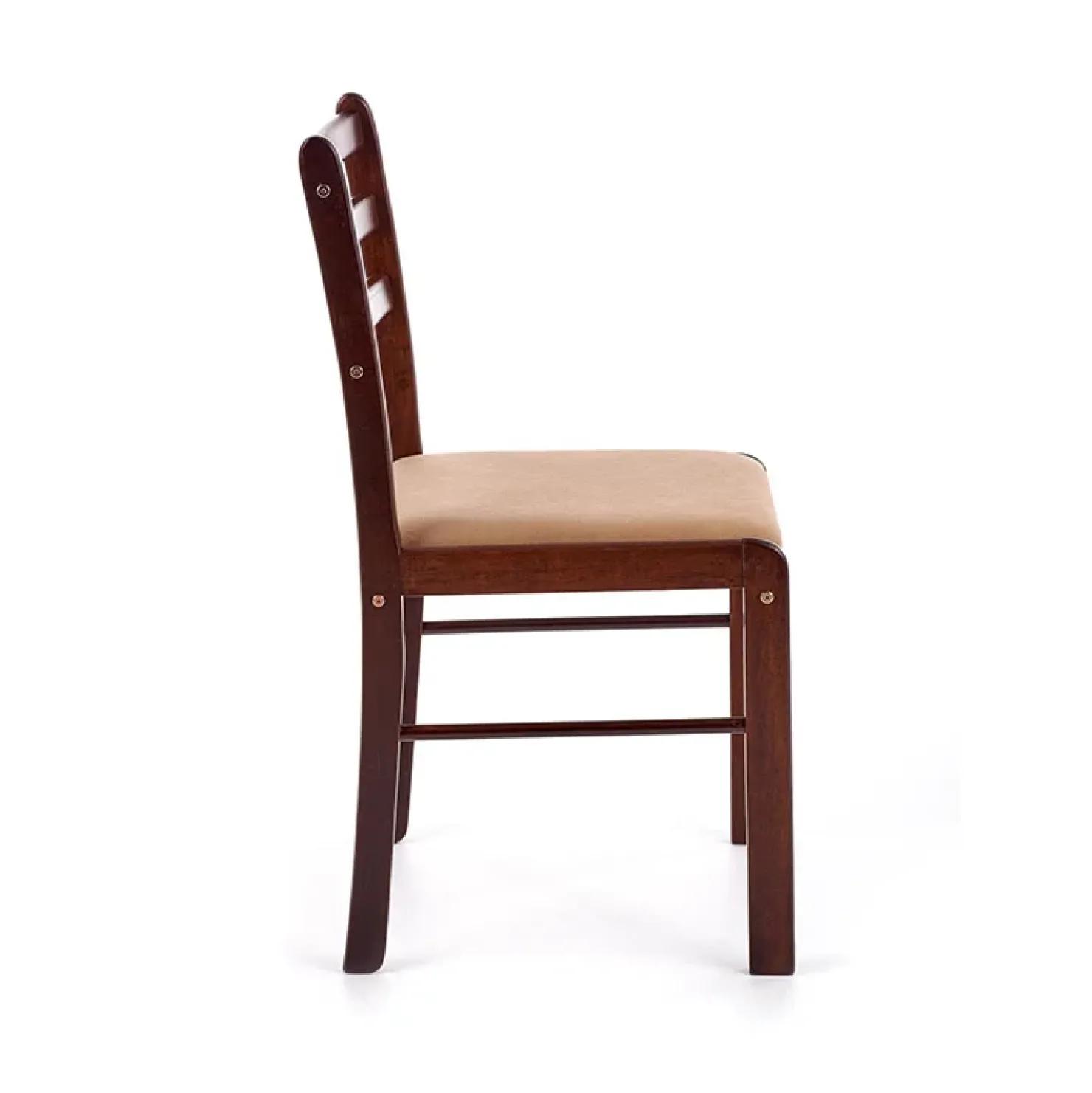 Garnero Arredamenti Set tavolo moderno 110x72cm + 4 sedie rovere scuro Lunelle Best