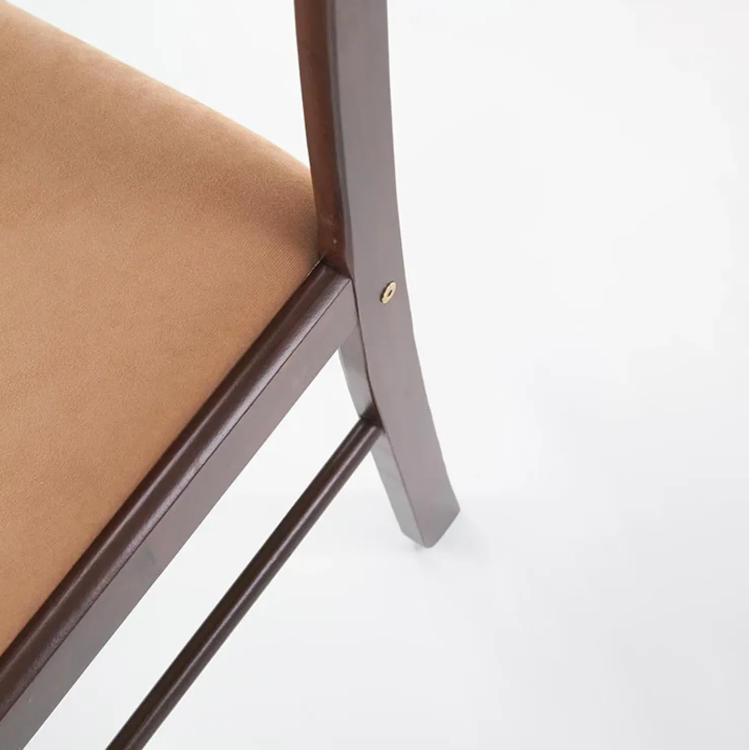 Garnero Arredamenti Set tavolo moderno 110x72cm + 4 sedie rovere scuro Lunelle Best